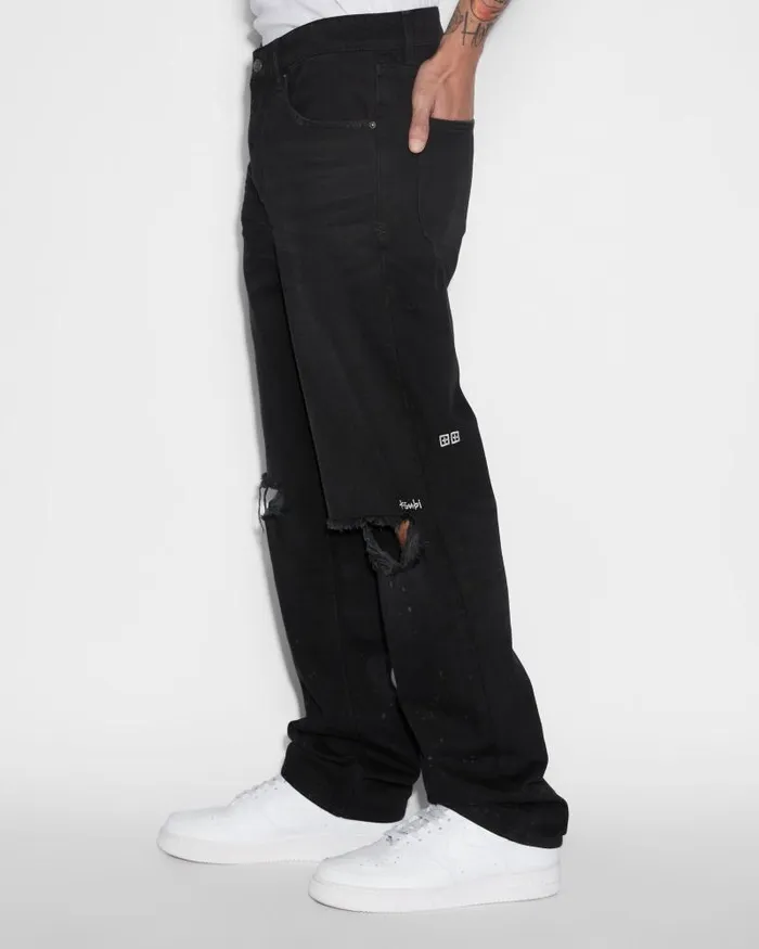 Ksubi Anti K Artist Black Mens Relaxed
