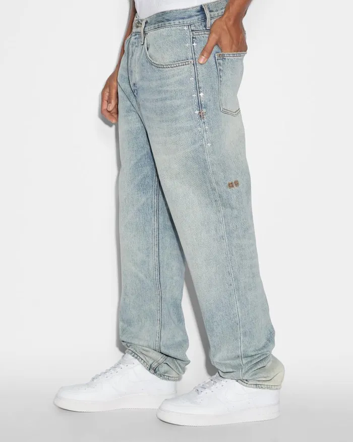 Ksubi Anti K Sky High Metalik Mens Relaxed