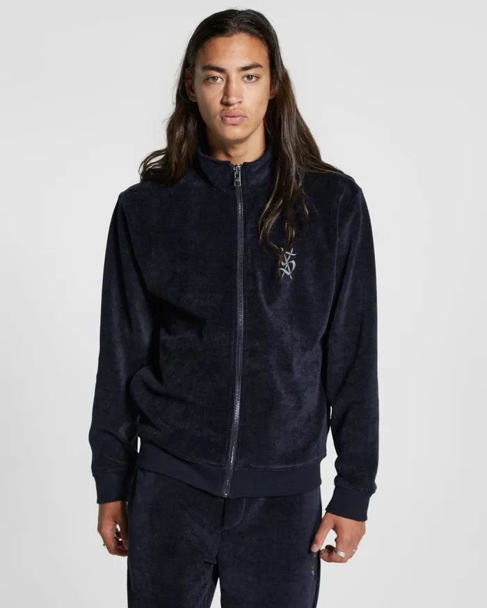 Ksubi Antidote Track Jacket Petrol Mens Jackets