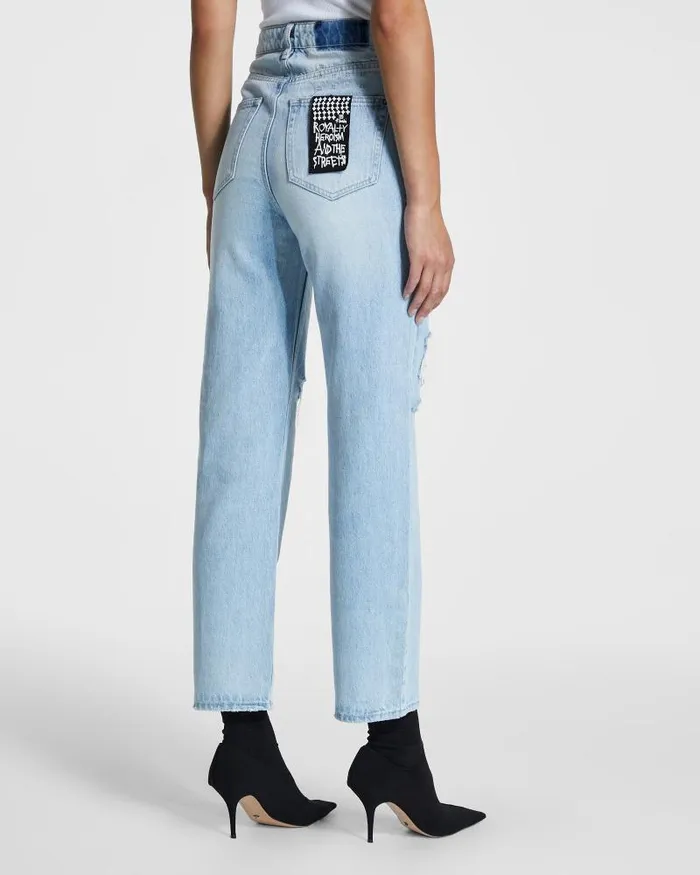 Ksubi Brooklyn Jean Sense Sliced Womens Straight