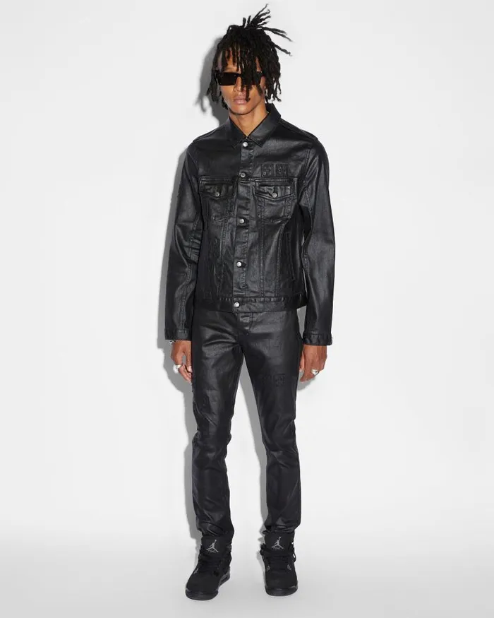 Ksubi Chitch 999 Black Wax Mens Skinny