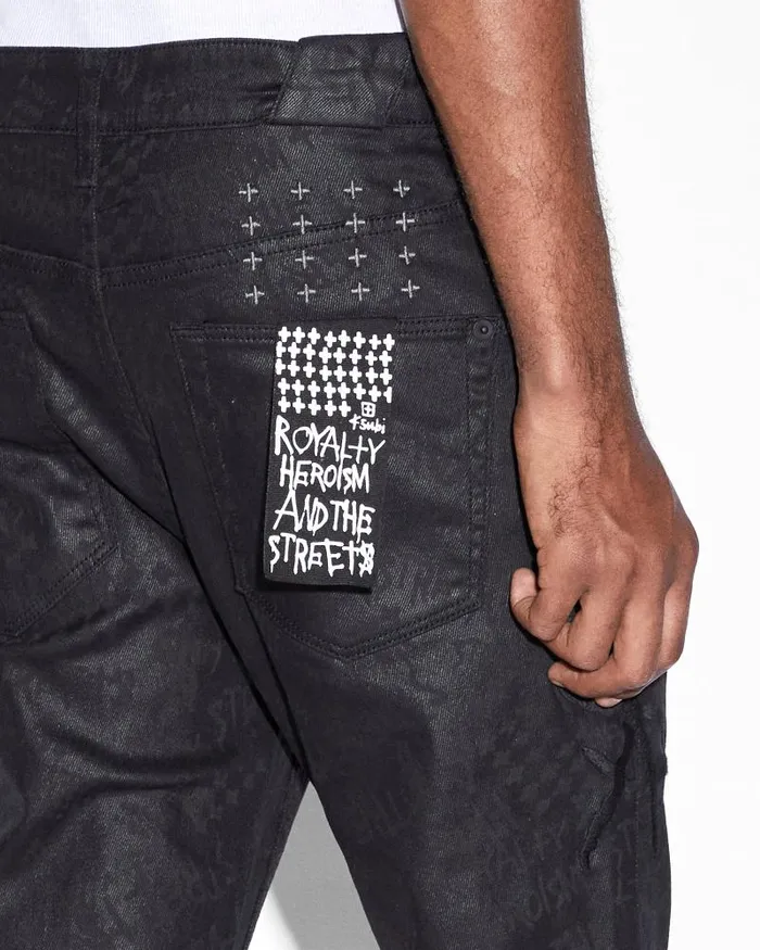Ksubi Chitch Black Grease Mens Skinny