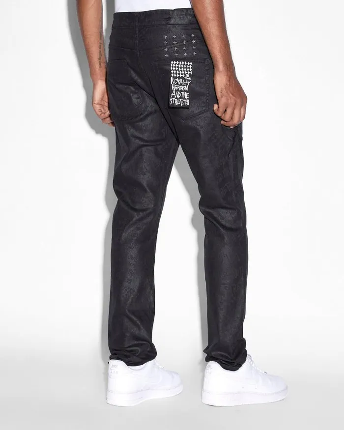 Ksubi Chitch Black Grease Mens Skinny