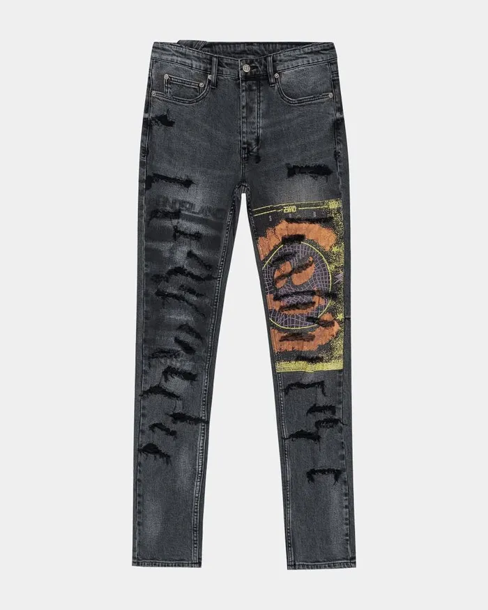 Ksubi Chitch Hardcore Angst Black Mens Skinny