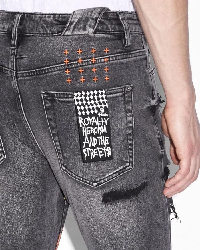 Ksubi Chitch Hardcore Angst Black Mens Skinny