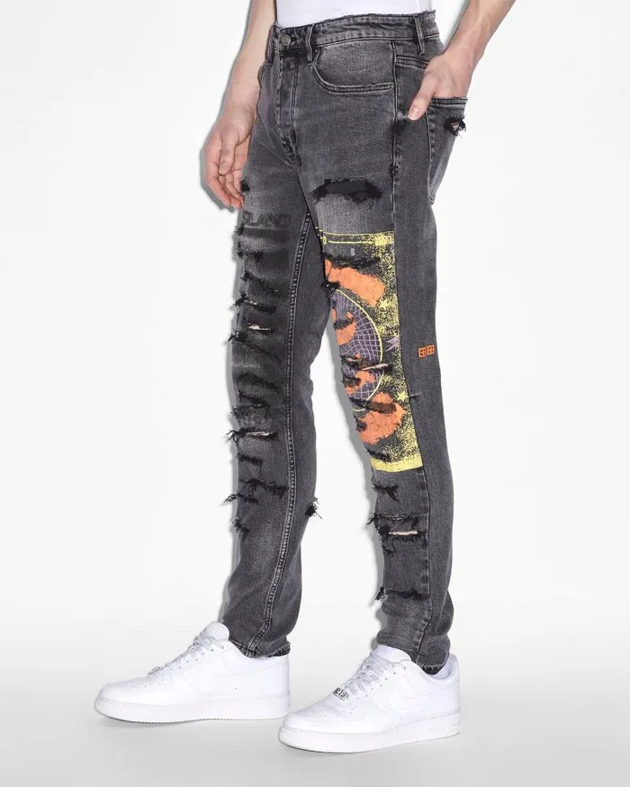 Ksubi Chitch Hardcore Angst Black Mens Skinny