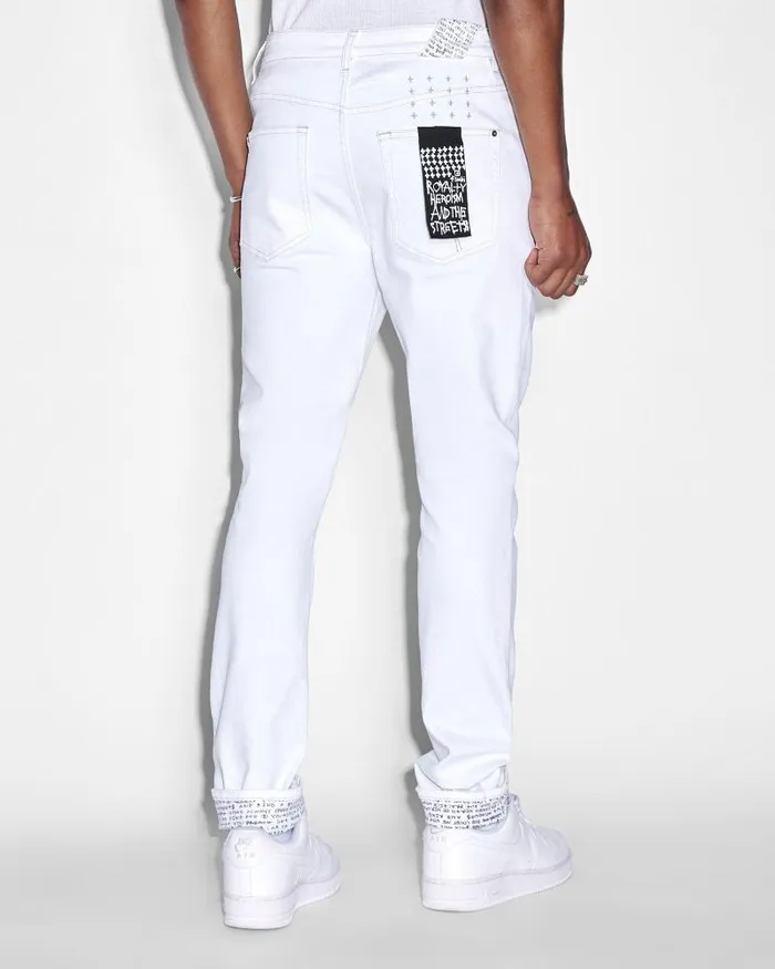 Ksubi Chitch Whitenoise Mens Skinny