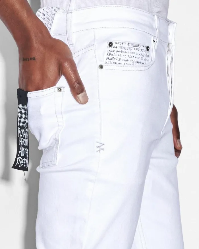 Ksubi Chitch Whitenoise Mens Skinny