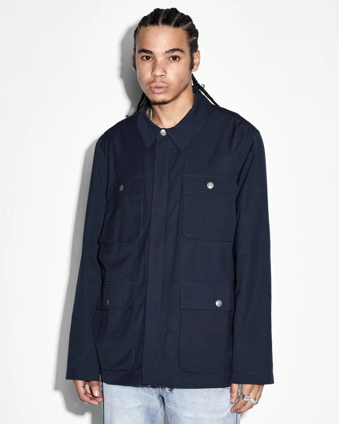 Ksubi Detonate Jacket Navy Mens Jackets