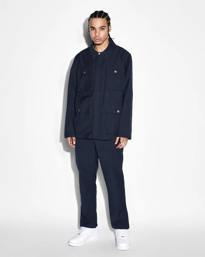 Ksubi Detonate Jacket Navy Mens Jackets