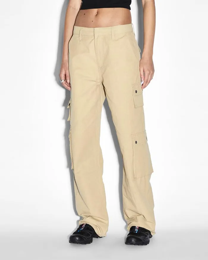 Ksubi Drill Cargo Khaki Womens Pants
