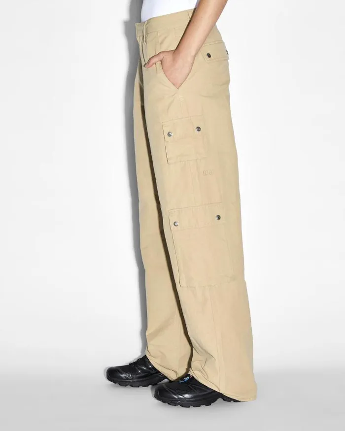 Ksubi Drill Cargo Khaki Womens Pants