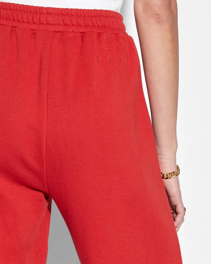 Ksubi Emblazed Trax Crimson Womens Sweats