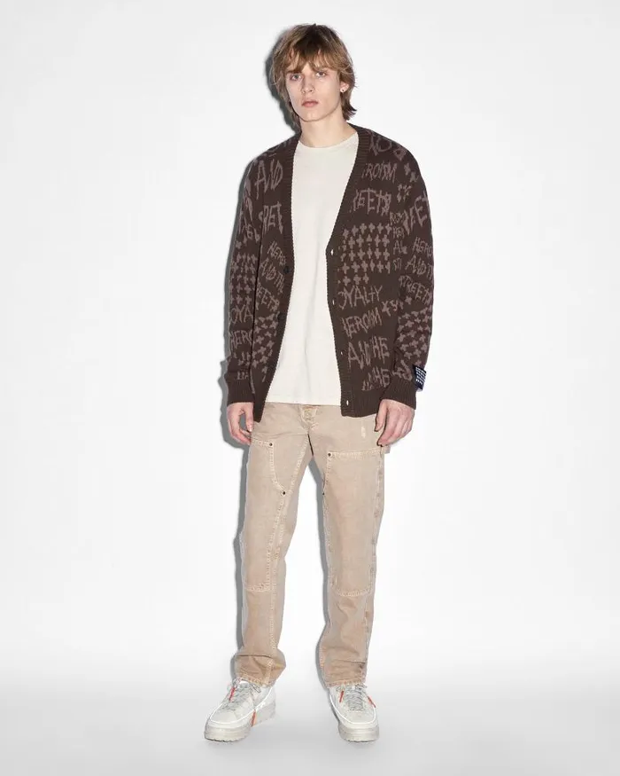 Ksubi Heroism Cardigan Java Mens Knits
