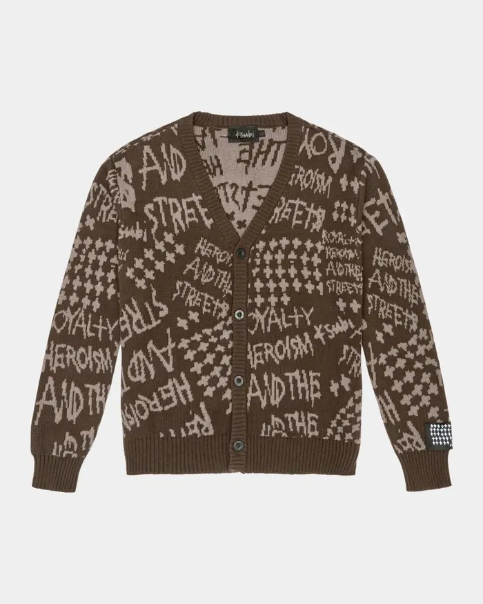 Ksubi Heroism Cardigan Java Mens Knits