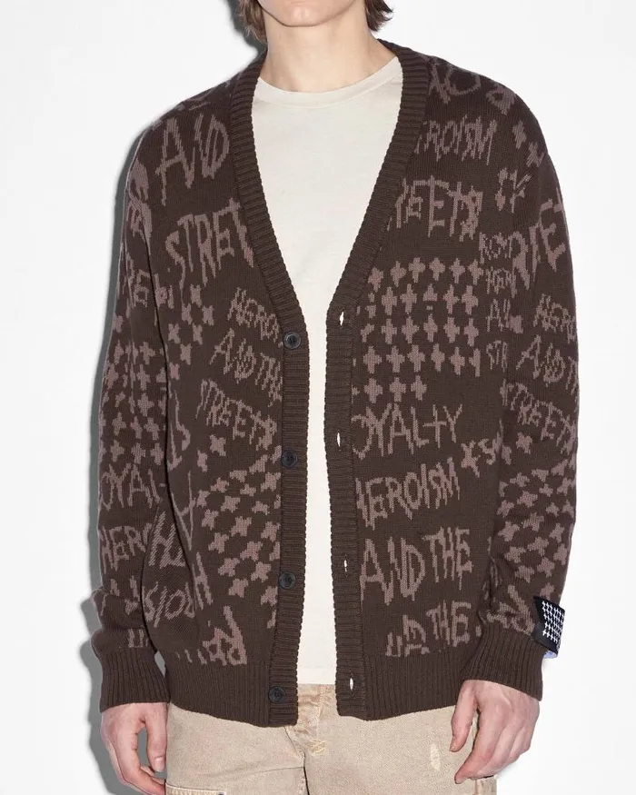 Ksubi Heroism Cardigan Java Mens Knits