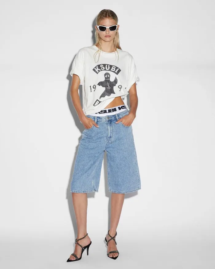 Ksubi Low Rider Short Authentik Womens Denim Shorts