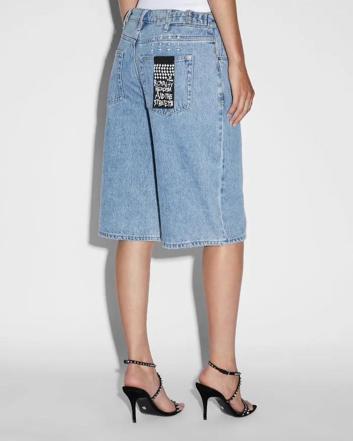 Ksubi Low Rider Short Authentik Womens Denim Shorts