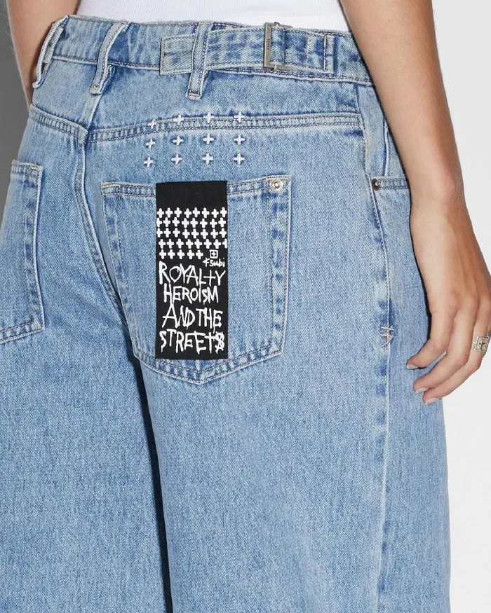 Ksubi Low Rider Short Authentik Womens Denim Shorts