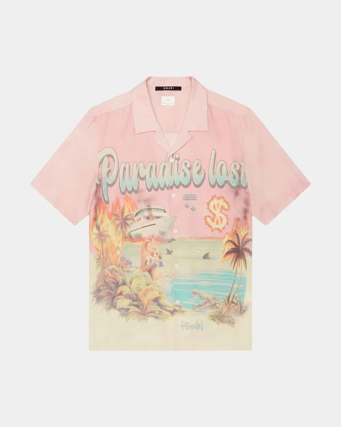 Ksubi Paradise Lost Resort Ss Shirt Mens Shirts