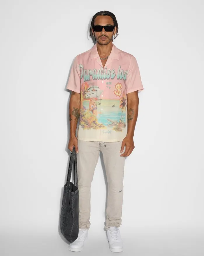 Ksubi Paradise Lost Resort Ss Shirt Mens Shirts