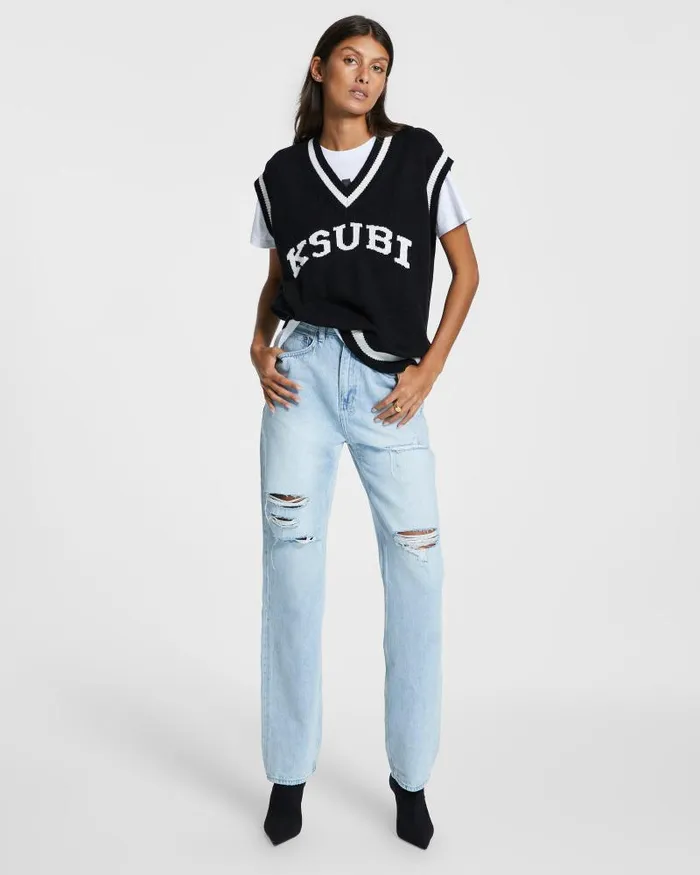 Ksubi Playback Sense Sliced Womens Straight