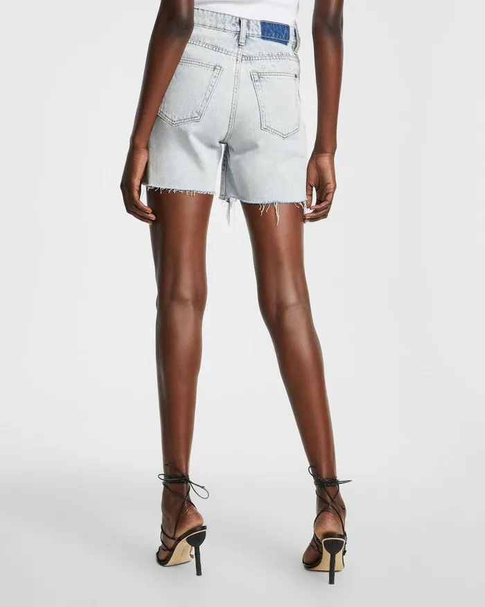 Ksubi Racer Short Muse Ripped Womens Denim Shorts