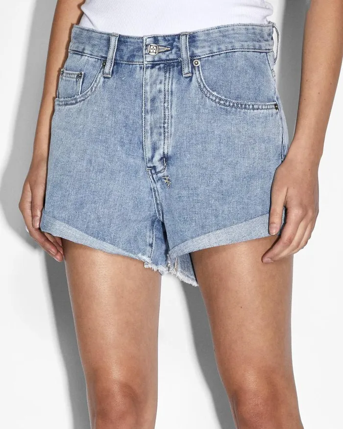 Ksubi Rollin Out Hazy Womens Denim Shorts