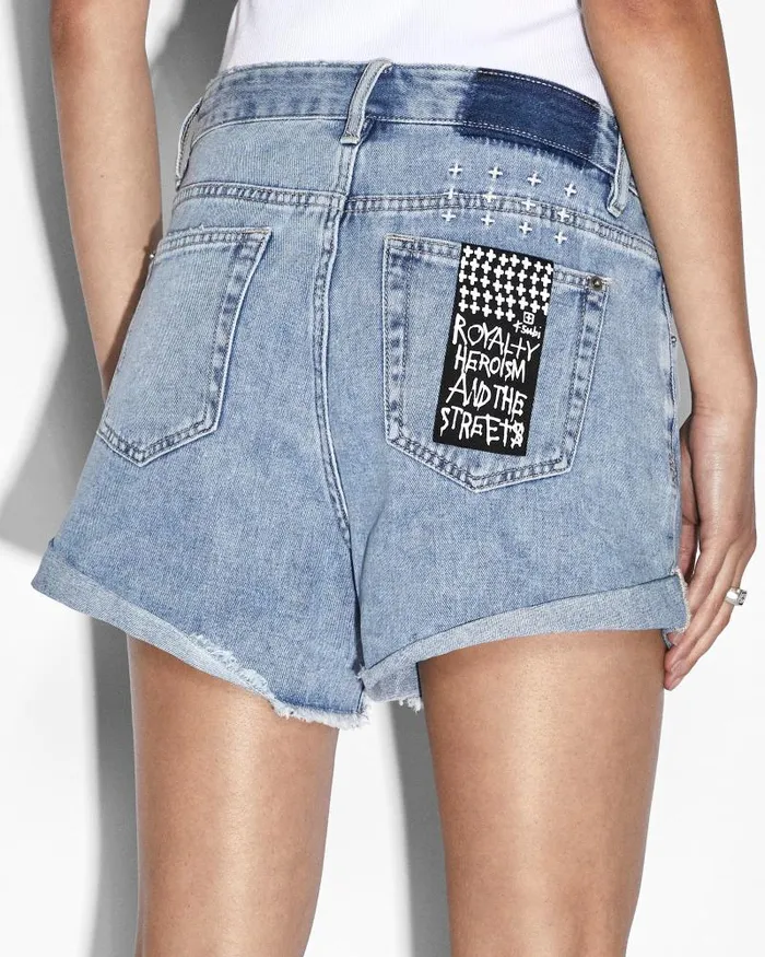 Ksubi Rollin Out Hazy Womens Denim Shorts