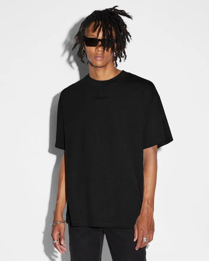 Ksubi Sott Ekcess Ss Tee Jet Black Mens TShirts