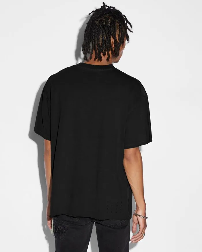 Ksubi Sott Ekcess Ss Tee Jet Black Mens TShirts