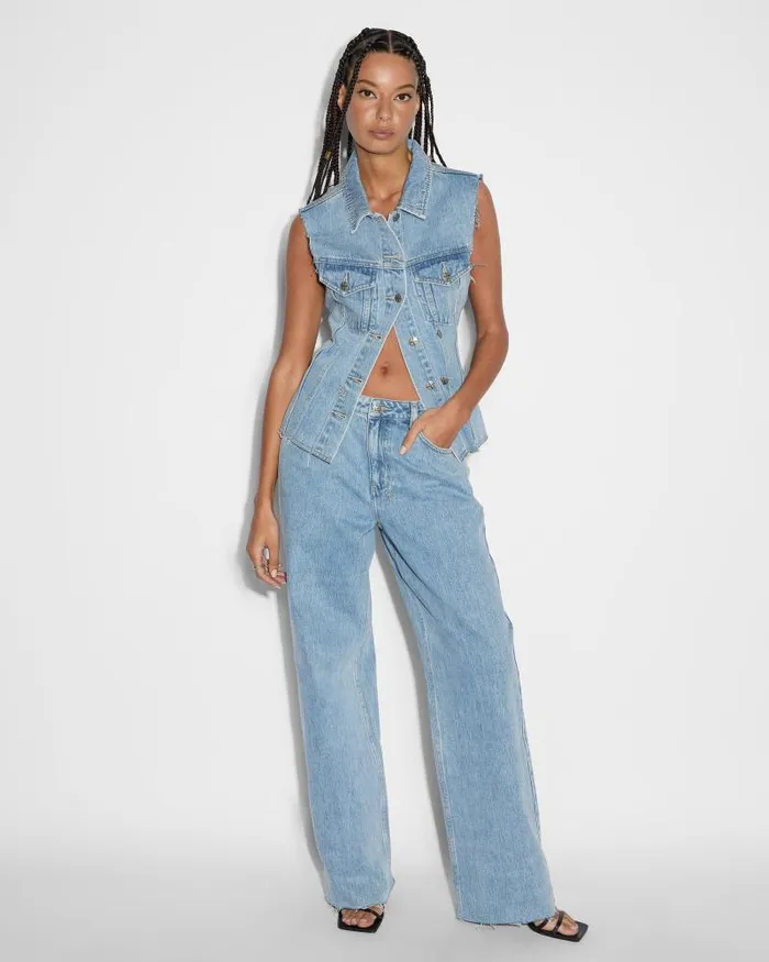 Ksubi Spark Vest Torn Up Womens Tops