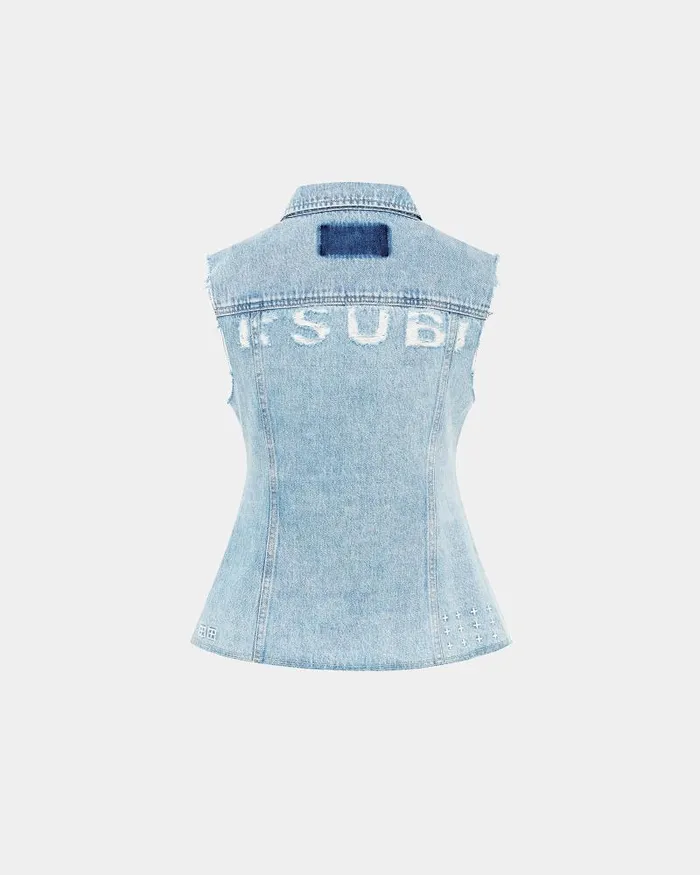 Ksubi Spark Vest Torn Up Womens Tops