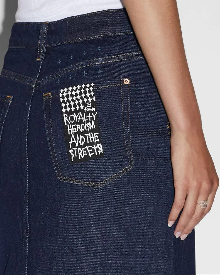 Ksubi Swerve Skirt Legacy Womens Denim Skirts