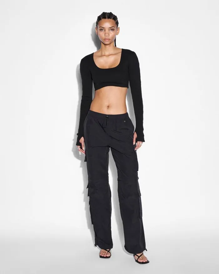 Ksubi Tactic Cargo Pant Black Womens Pants