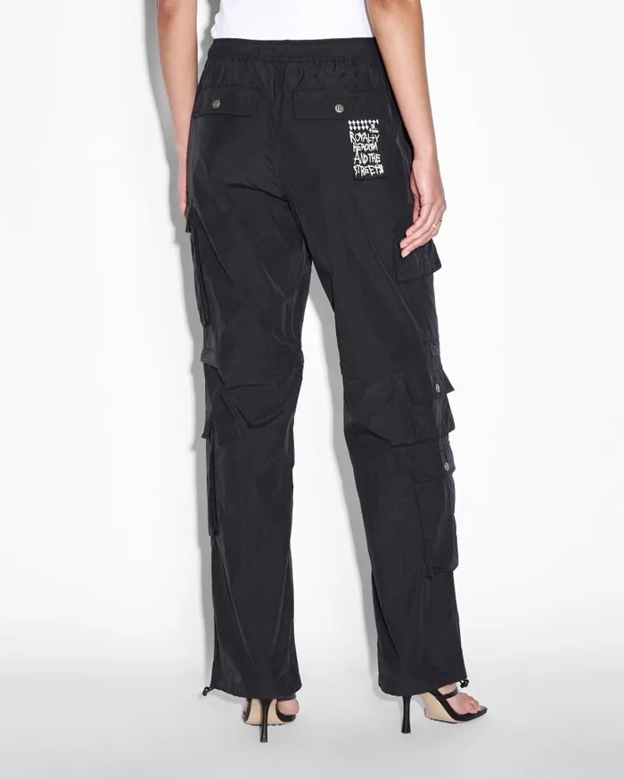 Ksubi Tactic Cargo Pant Black Womens Pants
