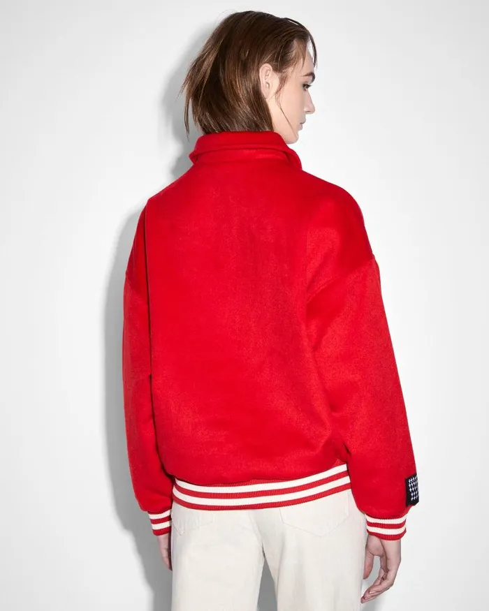 Ksubi Tribute Jacket Crimson Womens Jackets