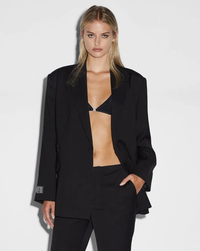 Ksubi Ultimate Blazer Black Womens Jackets