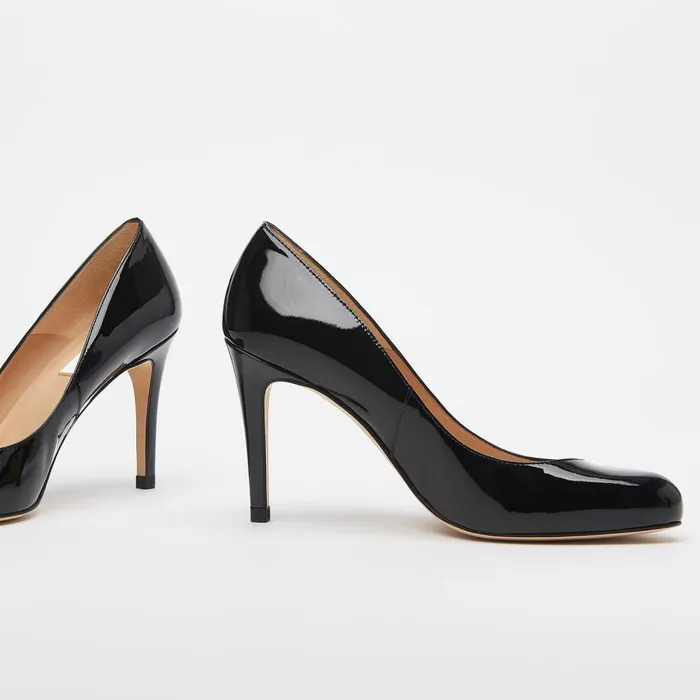LKBennett Court Shoes Women Stila Black Patent Courts LKBennett Court Shoes Women Stila Black Patent Courts
