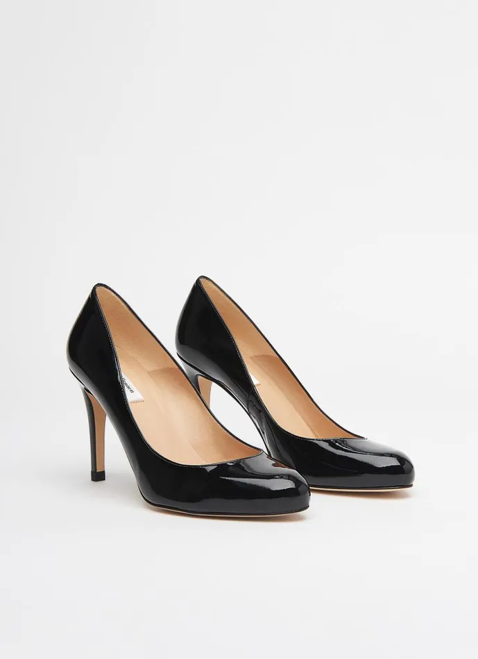 LKBennett Court Shoes Women Stila Black Patent Courts LKBennett Court Shoes Women Stila Black Patent Courts
