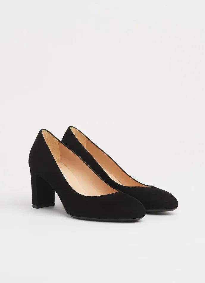 LKBennett Court Shoes Women Winola Black Suede Courts