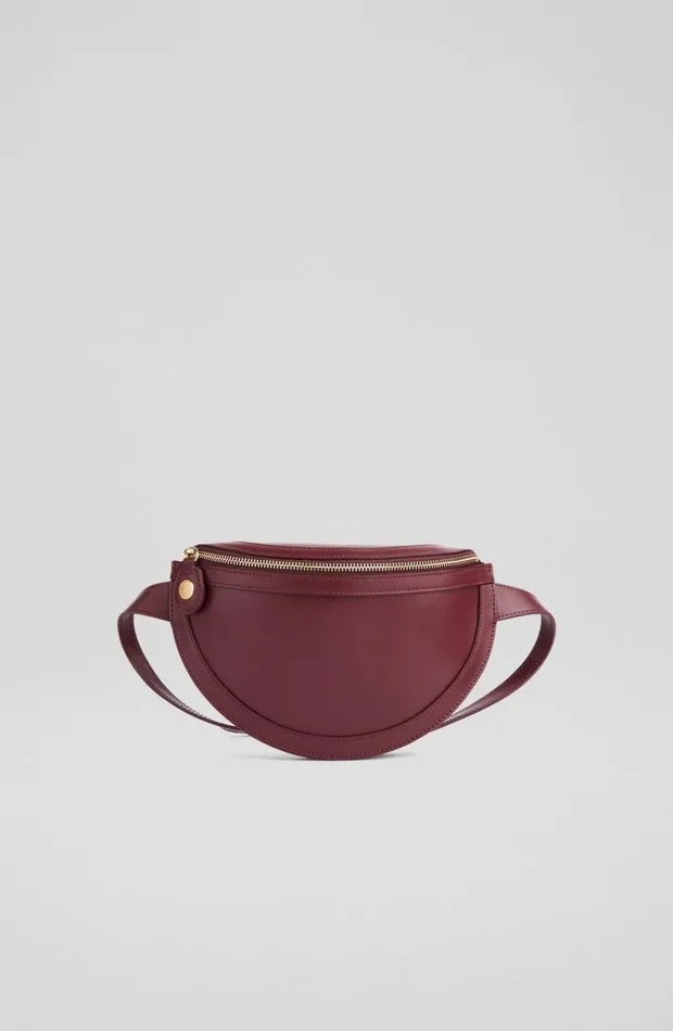 LKBennett CrossBody Bags Women Greta Bordeaux Leather CrossBody Bag LKBennett CrossBody Bags Women Greta Bordeaux Leather CrossBody Bag