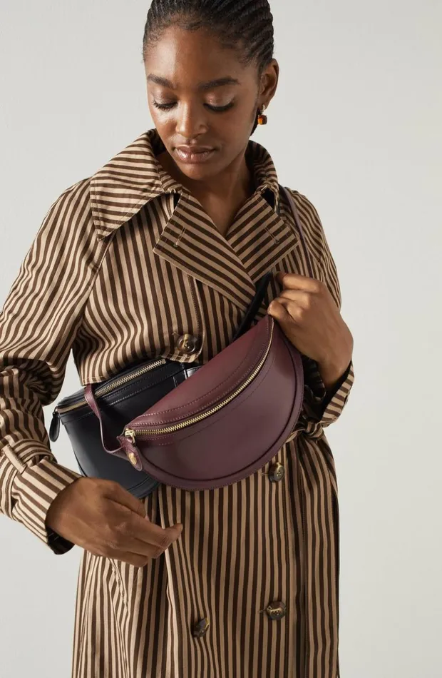 LKBennett CrossBody Bags Women Greta Bordeaux Leather CrossBody Bag LKBennett CrossBody Bags Women Greta Bordeaux Leather CrossBody Bag