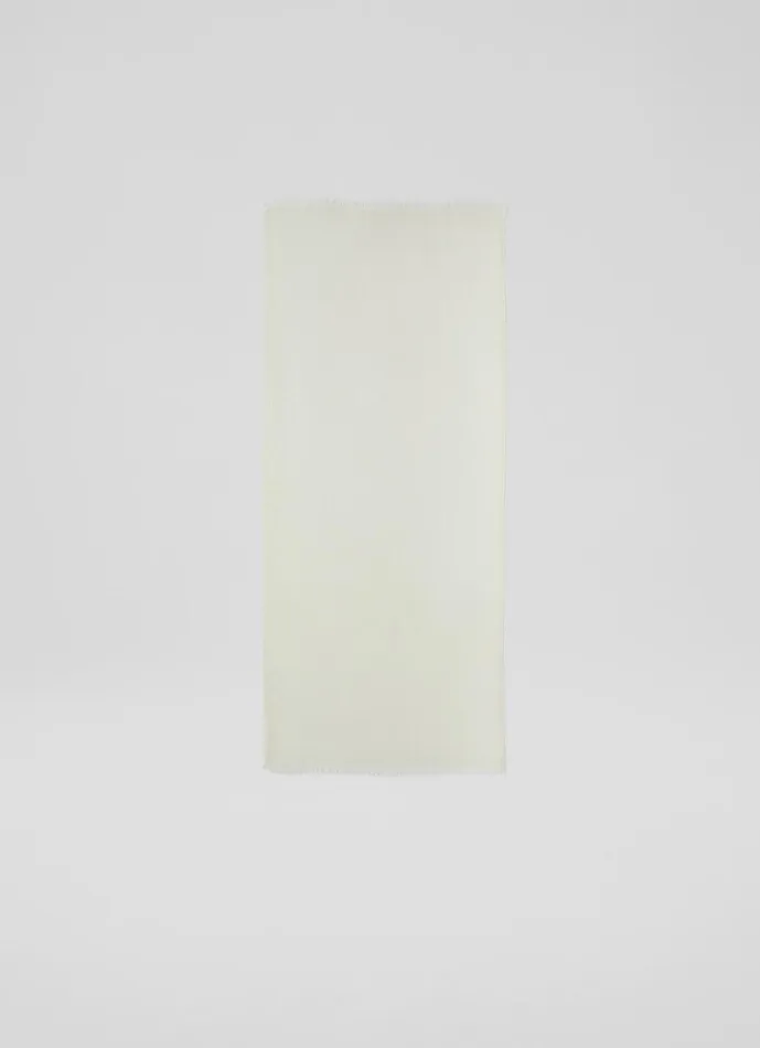 LKBennett Scarves and Wraps Women Sutton Cream ModalWool Blend Scarf LKBennett Scarves and Wraps Women Sutton Cream ModalWool Blend Scarf
