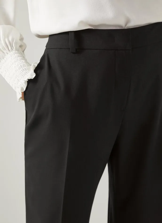 LKBennett Trousers Women Mariner Black Cigarette Leg Trouser LKBennett Trousers Women Mariner Black Cigarette Leg Trouser
