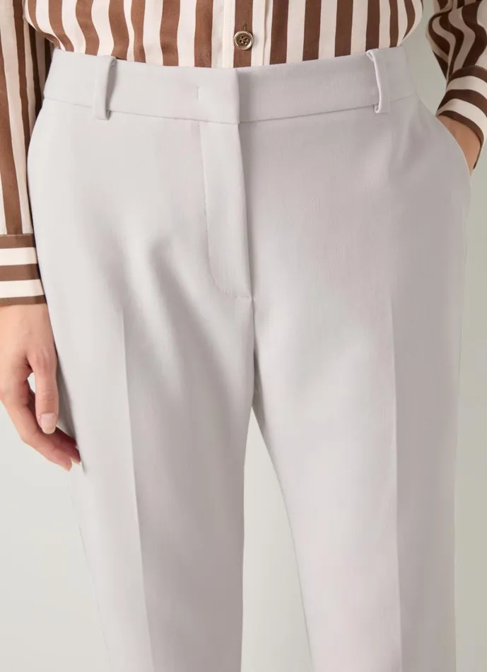LKBennett Trousers Women Mariner Putty Cigarette Leg Trouser LKBennett Trousers Women Mariner Putty Cigarette Leg Trouser