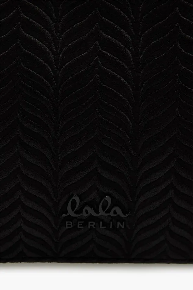 Lala Berlin Bags Crossbody Magna Canvas Embroidery Black 8211 Women