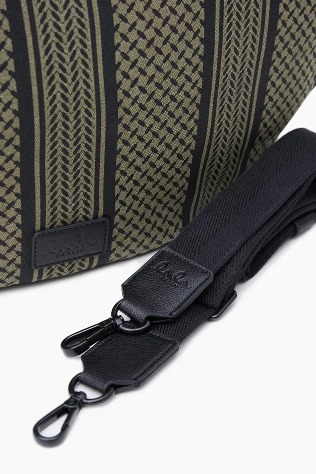 Lala Berlin Bags Crossbody Milora Canvas Oliveblack 8211 Women