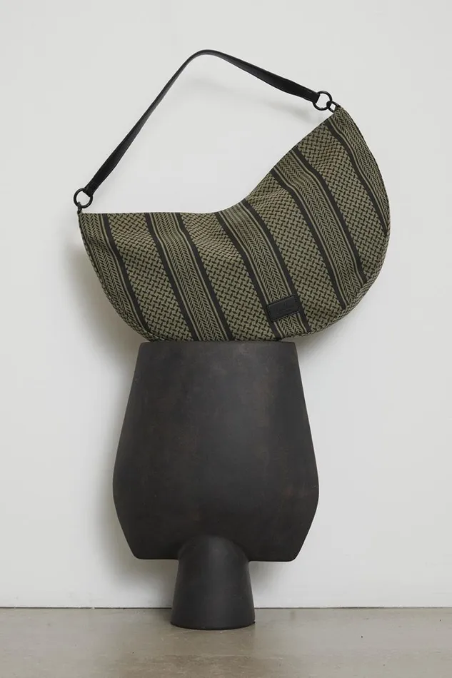Lala Berlin Bags Crossbody Milora Canvas Oliveblack 8211 Women