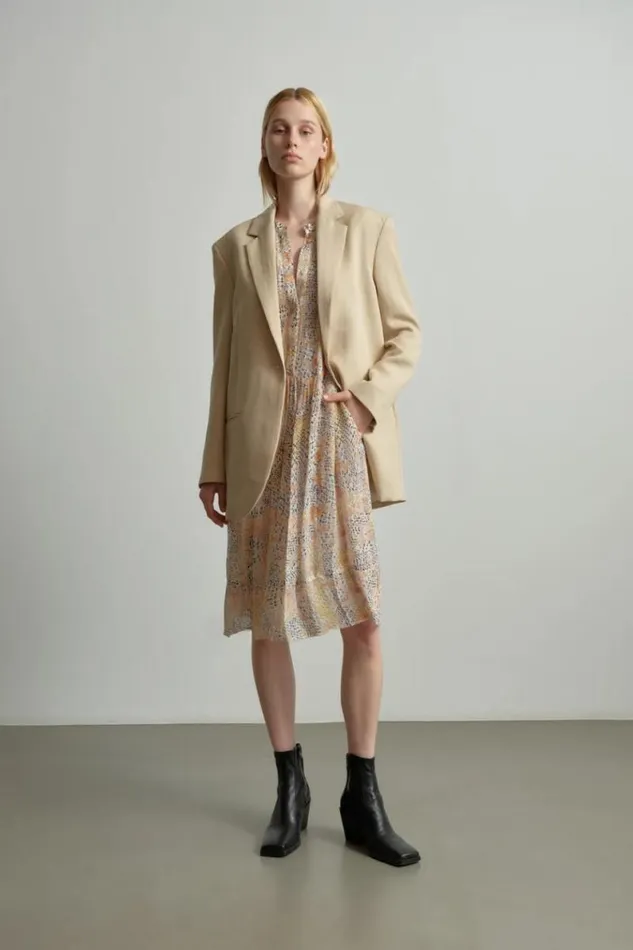 Lala Berlin Dresses Dress Dirka Viscose Heritage Garden 8211 Women